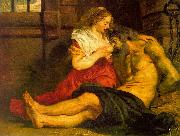 Peter Paul Rubens Roman Charity oil painting artist